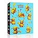 Sinwind Álbum de recortes de Pokemon, álbum de tarjetas de Pokémon, soporte para tarjetas de Pokémon, libro de 30 páginas, puede contener hasta 240 tarjetas (azul Pikachu)