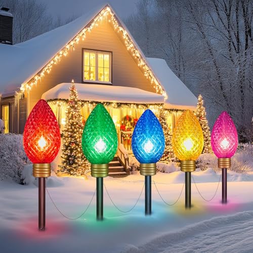 Luces Navideñas Super Jumbo C9 Multicolor Exterior 11FT