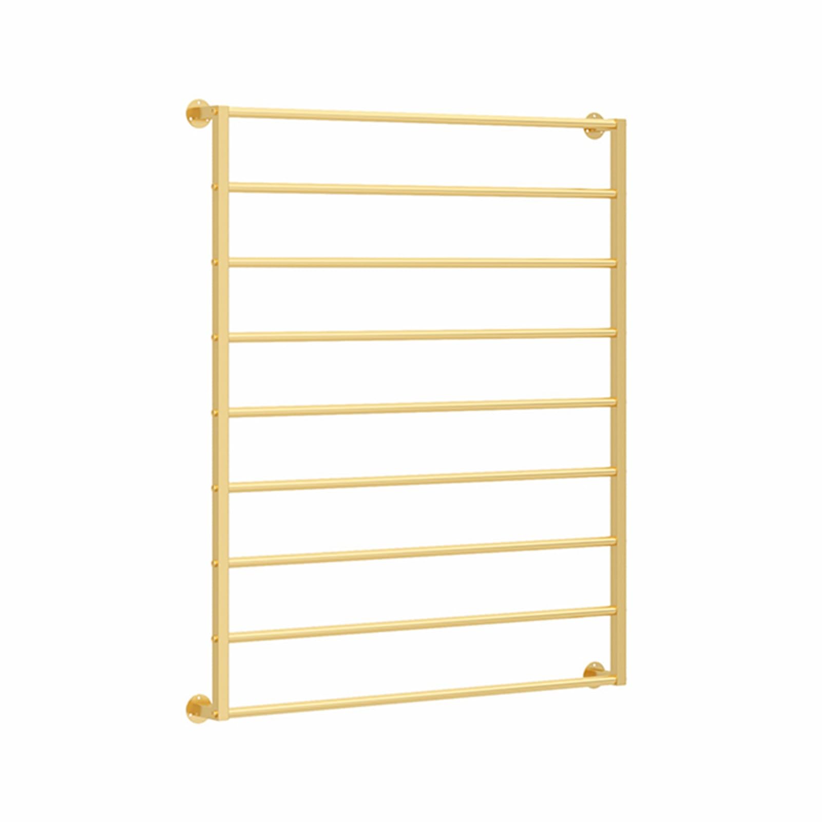 Genérico Perchero de Pared Dorado para Bufandas - Gran Capacidad de Almacenamiento metálico para Corbatas, Bufandas de Seda, Toallas y Papel de Regalo - Elegante, 47,2 x 47,2 Pulgadas, Idea