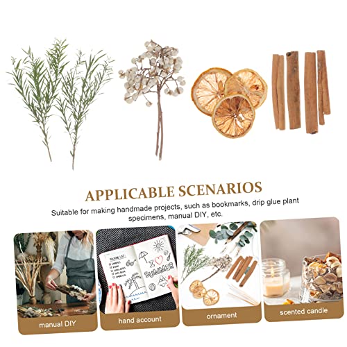 Kit para Hacer Velas con Flores Secas OUNONA miniatura 5