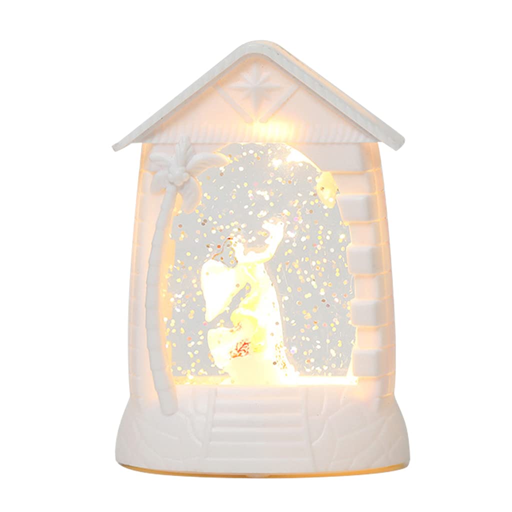 Amazon.co.jp: Xinsheinelry キリスト降誕ライト付きレトロ