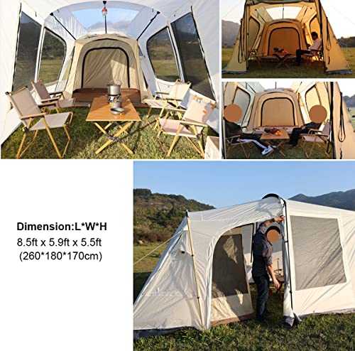 Carpa para auto SUV con toldo para camping miniatura 4