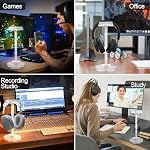 Acrylic Desktop Headphone Holder, Countertop Accessories Stand,Universal for All Music Gaming Headsets 1 Pack(DP015) - Image 4