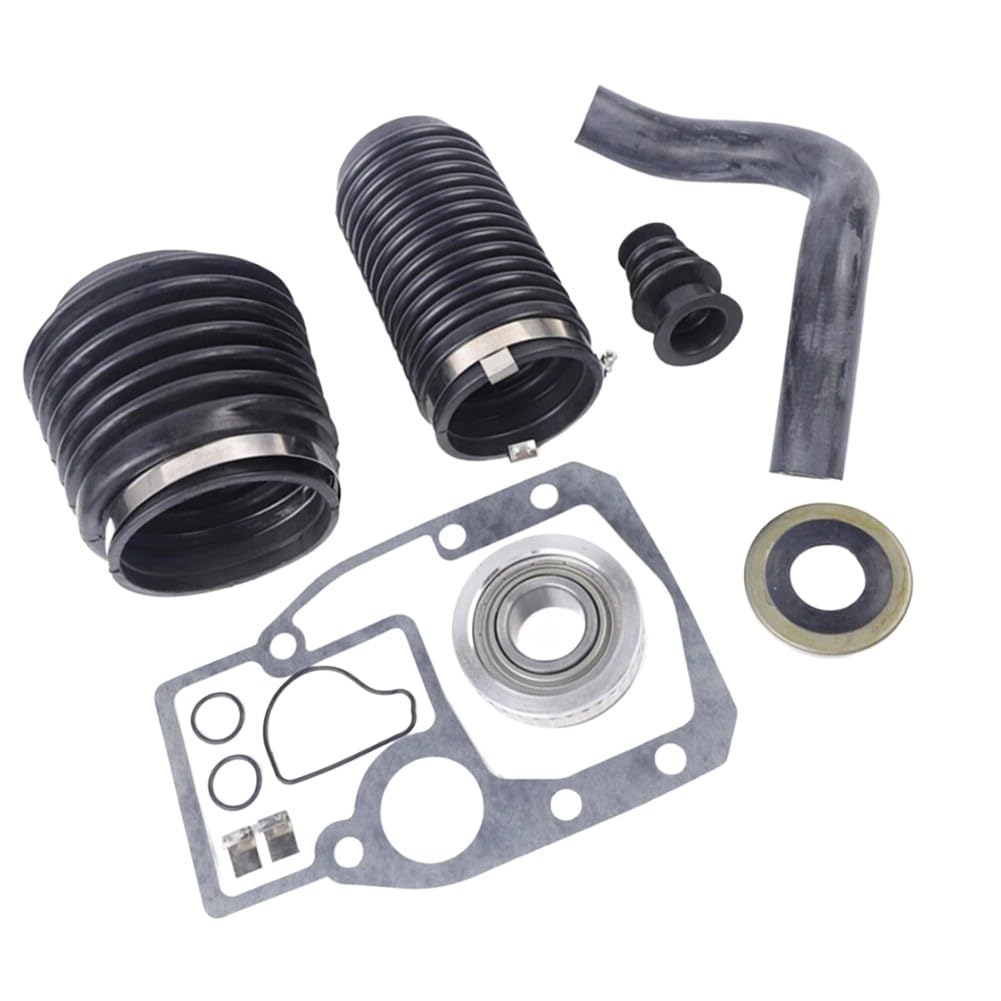SPORTARC Kit de fuelles, juego de arranque de popa, rodamiento de cardán, para Penta SX-S SX-C SX-R DP-S, sustituye a 3841481 911826, piezas de reparación de goma
