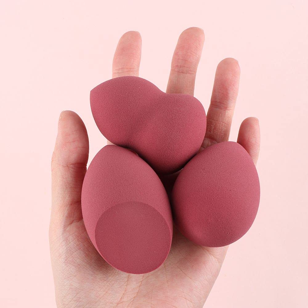 1Pc Cosmetic Puff Powder Smooth Women's Makeup Foundation Sponge Beauty Make Up Tools & Accessories Water Drop Blending Shape-image-2