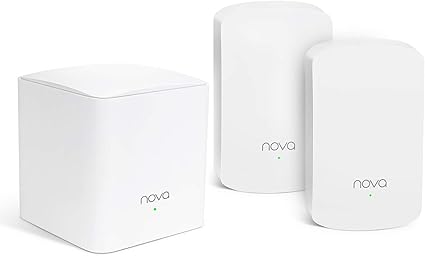 Tenda Nova Sistema WiFi Mesh MW5 AC1200 Dual Band con 2 Extender Copertura Fino a 300 MQ App Controllo in Italiano Facile Installare Confezione da 3 Pezzi Tenda Nova Sistema WiFi Mesh MW5 AC1200 Dual Band con 2 Extender Copertura Fino a 300 MQ App Controllo in Italiano Facile Installare Confezione da 3 Pezzi