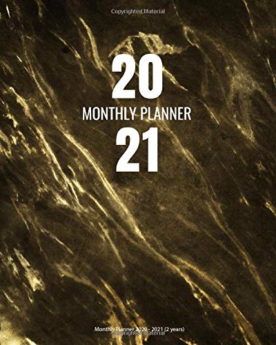 Amazon.com: Monthly Planner 2020 - 2021 (2years): 24 Months (Jan 2020 ...