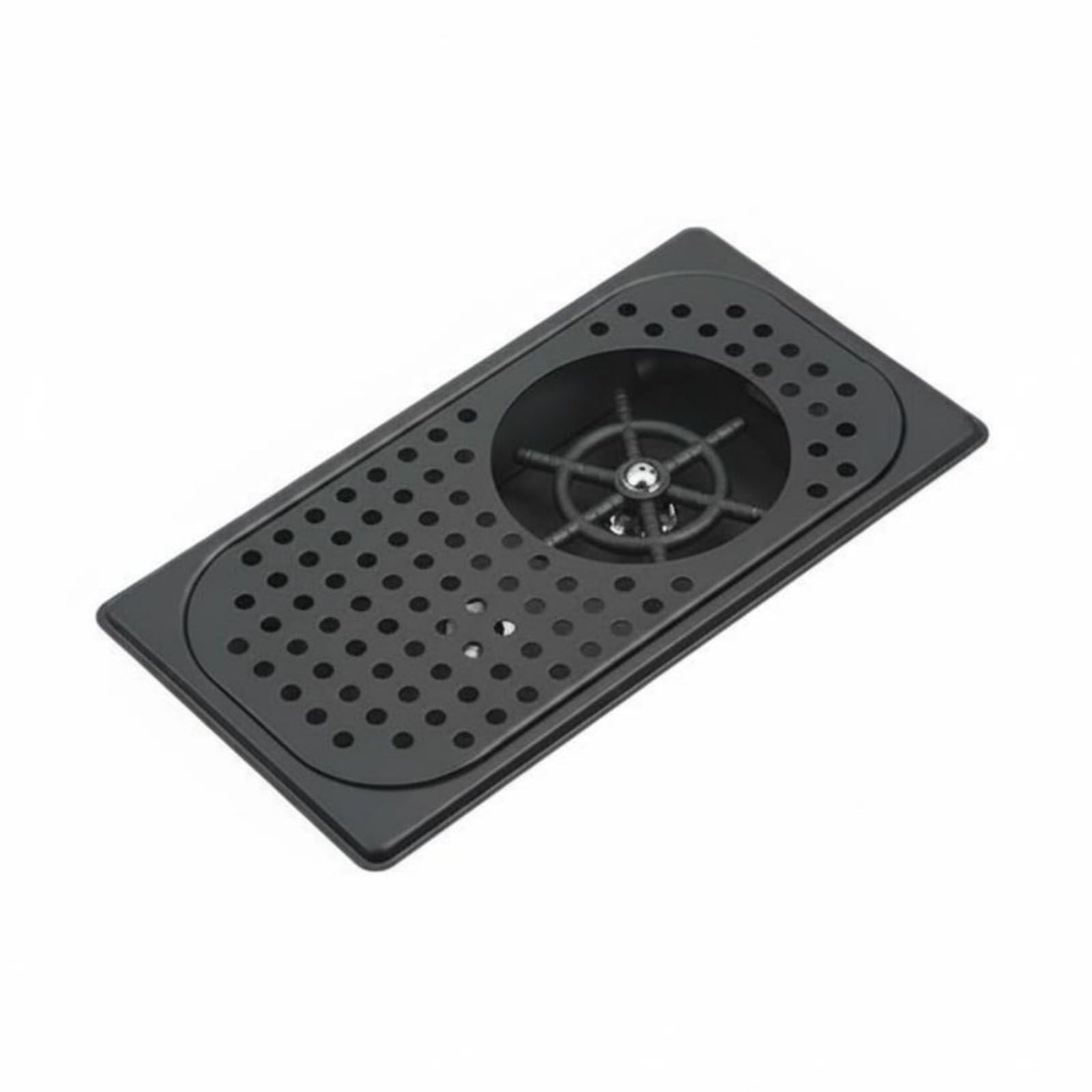 Sharplace Grifo Industrial para Fregadero con Lavavasos Automático Presión Acero Inoxidable y Activación Simple Accesorio Funcional Eficiente Adecuado para, Moderno, Minimalista, Industrial-A