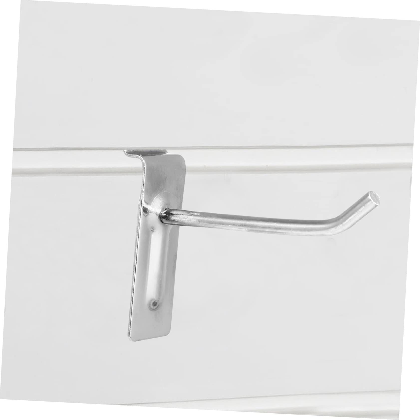 KICHOUSE Utility Plate Hooks Pack Easy Install Iron Hooks for Garage Workshop Retail Store