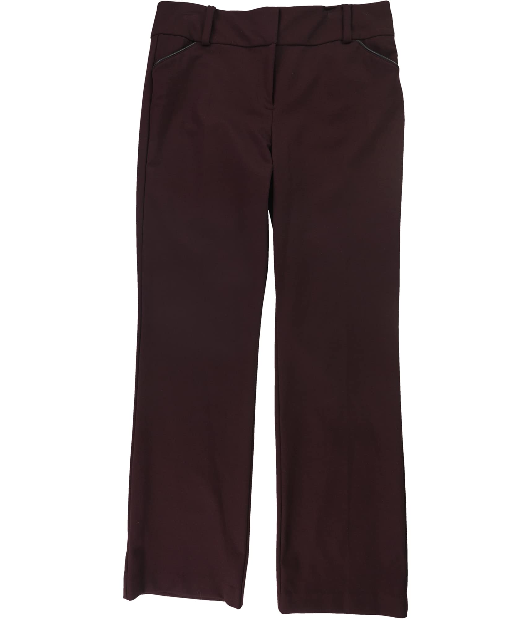 Alfani Womens Wide-Leg Casual Trouser Pants Purple 2 Regular