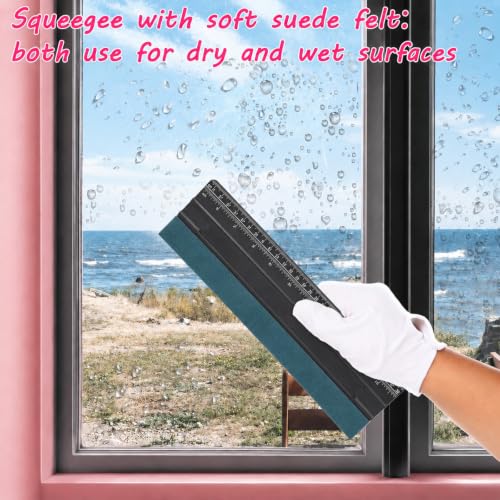 Image of Felt Squeegee, 12 Inch Vinyl Squeegee Tool Window Tint Squeegees