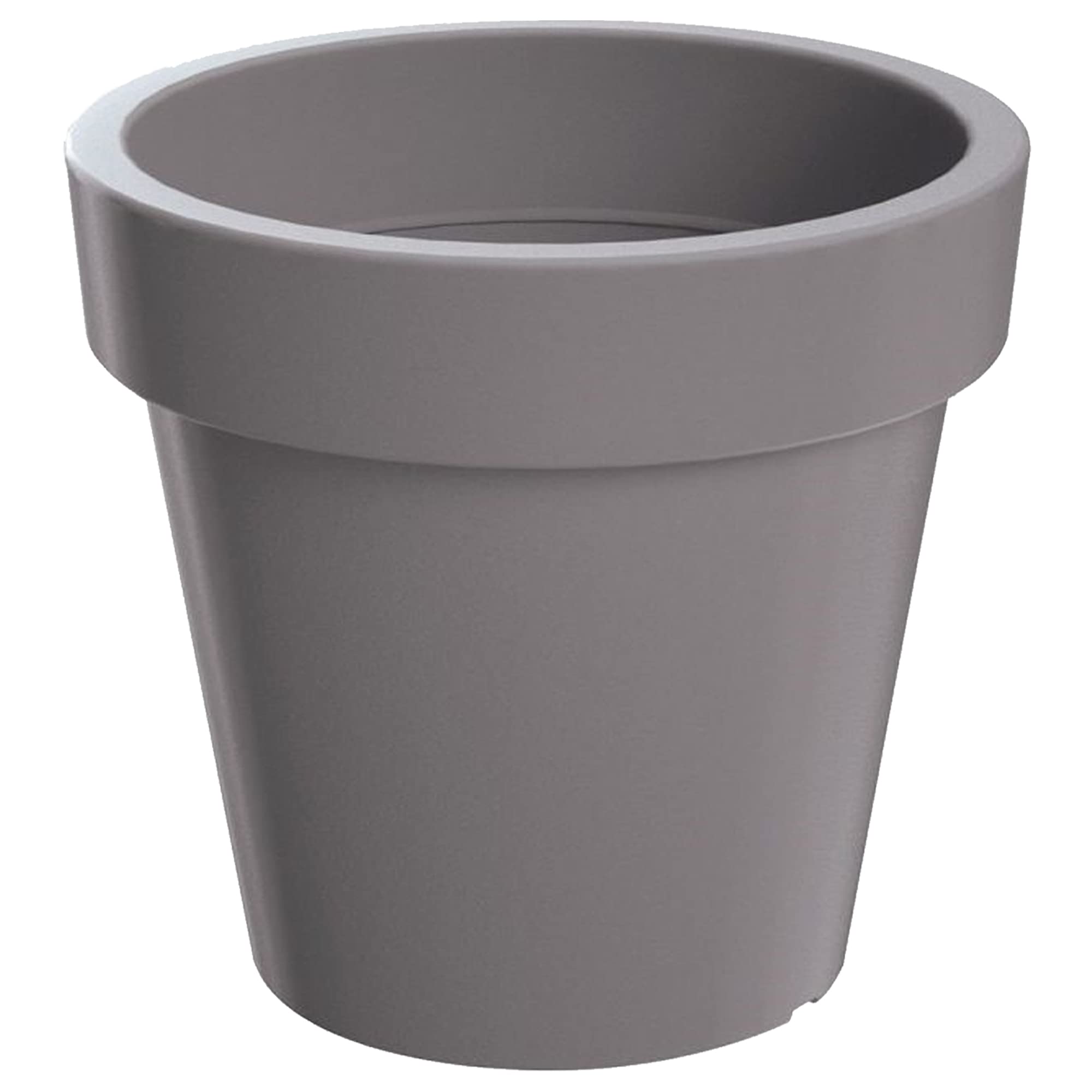 Prosperplast Lexo Round Pot 430l, Dimensions (mm) 995x995x915, Stone Grey