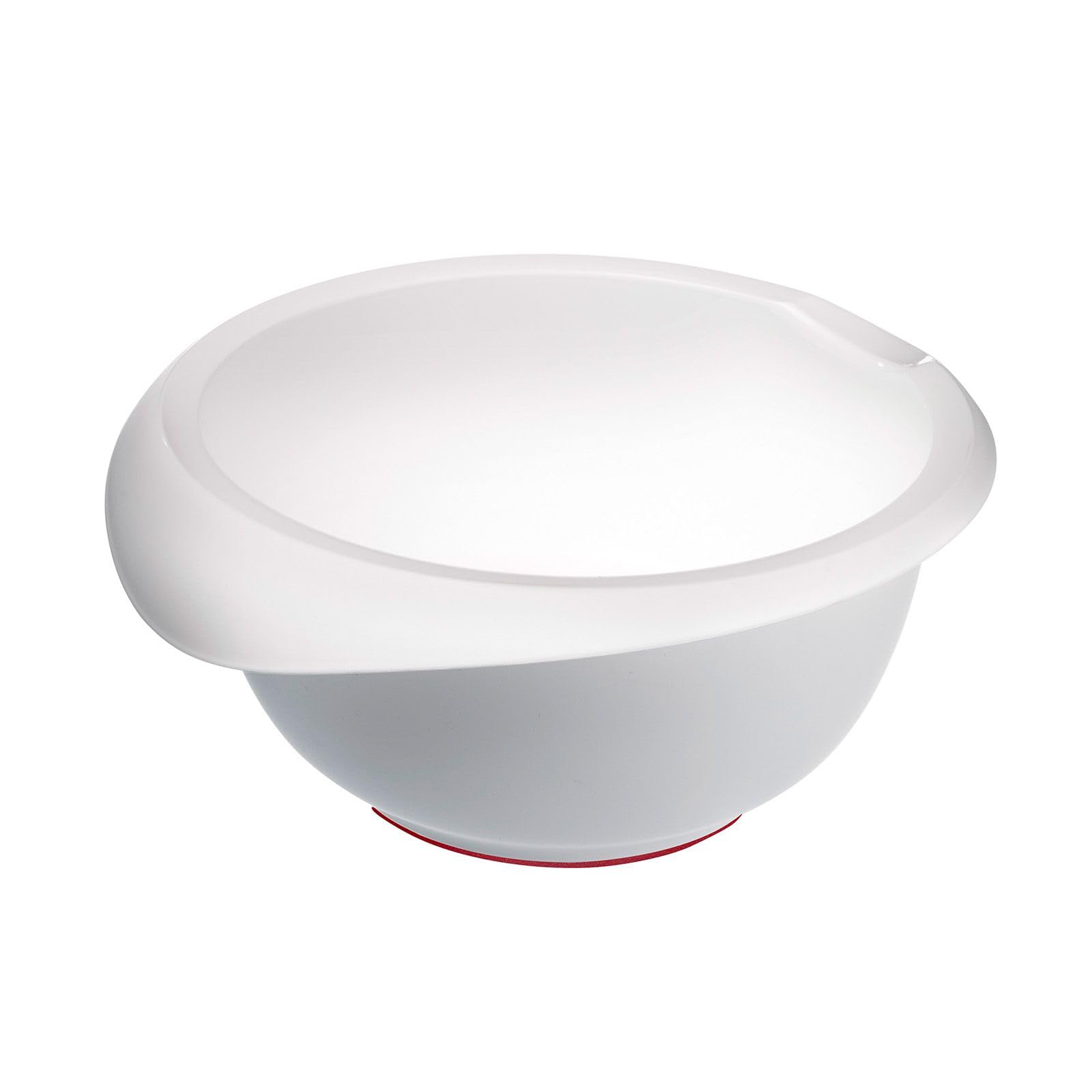 Westmark White Mixing/Baking Bowl, 3.5 L, With Spout, Plastic, 3154227W
