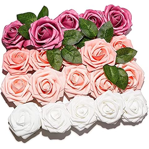 PartyWoo 20 Rosas Artificiales Cover