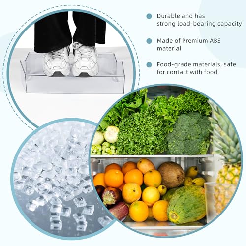 image for Upgraded W10900538 W11239961 Refrigerator Door Shelf Bin (RIGHT), Repl