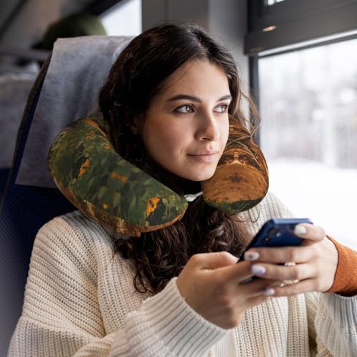 Almohada de viaje espuma viscoelástica tamaño único miniatura 6