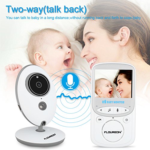 FLOUREON Wireless Video Baby Monitor Camera 2.4