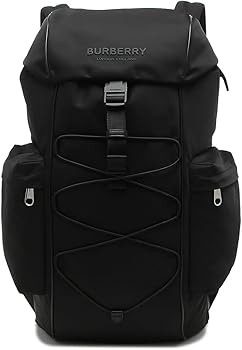 BURBERRY ブラック バックパック Amazon.co.jp: [BURBERRY] バーバリー リュック バックパック マレー