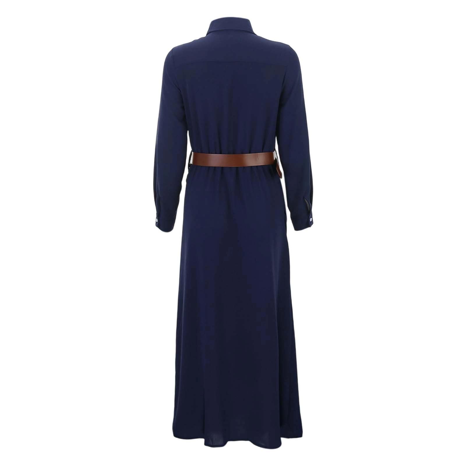 Cache Coeur Femme Robe décontractée élégante avec Taille plissée asymétrique et Ceinture Amovible pour Une Coupe Fluide