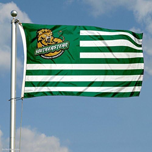 Southeastern Louisiana Lions Stars and Stripes Nation Flag - Image 3