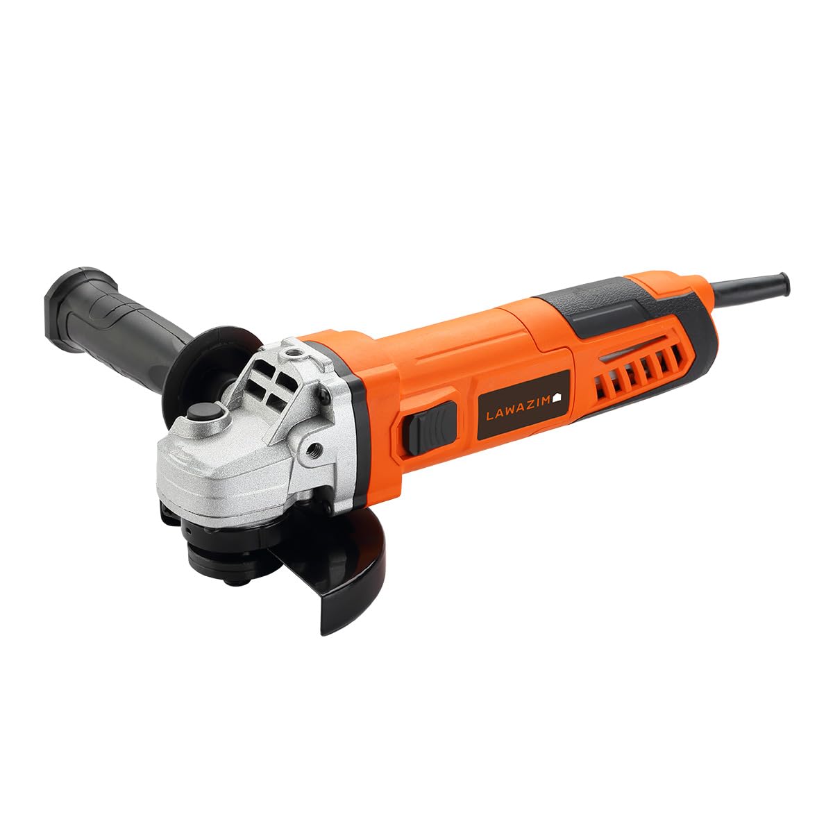 Lawazim Angle Grinder 4.5inch - 750W - BS Plug Handheld Corded Power Angle Grinder for Polishing, Cutting, Grinding, Sanding, Rust removal- for Metal Fabrication, Concrete, Stone, Tiles, and Metalwork