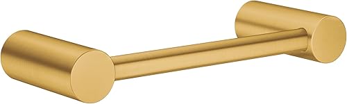 Moen Align YB0486BG - Toallero barral de mano moderno de 9 pulgadas, dorado cepillado