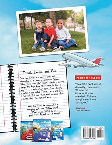Travel, Learn and See Your Friends : Adventures in Mandarin Immersion (Bilingual English, Chinese with Pinyin) (Travel, Learn, and See Books: Mandarin Immersion) - Image 2