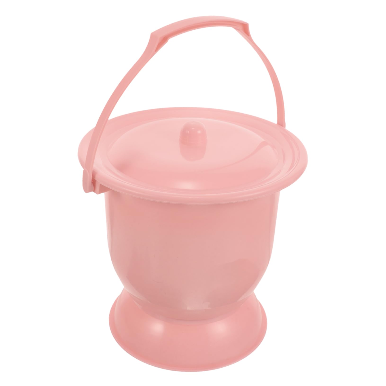 FRCOLOR Plastics Urine Pots for Home Bedside Urine Bucket Lid Spittoon Urine Pot for Camping Easy to Wash