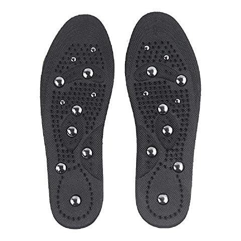 Magnetic Therapy Insoles Breathable Massage Insoles Reflexology Foot Pain Acupressure Improve Blood Circulation Plantar Fasciitis Foot Health Care -L Cover