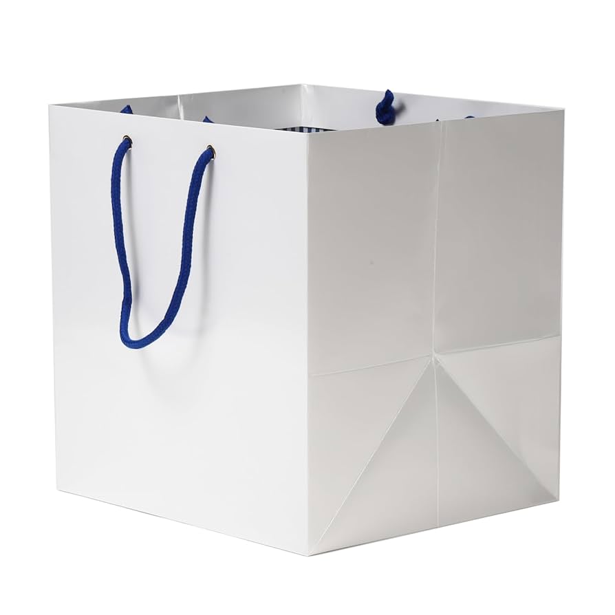 Amazon | みこと 引き出物袋 【マチ広バッグ ホワイト】10枚