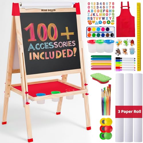 Blue Squid Adjustable Art Easel