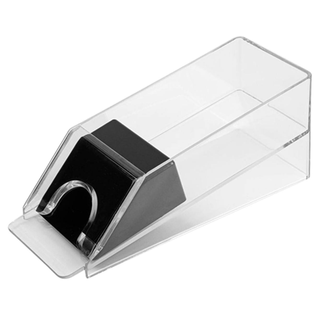 Homoyoyo Distribuidor De Cartas Zapato Reutilizable De Acrílico Portátil Repartidor De Tarjetas Resistente Al Desgaste para Uso El Hogar