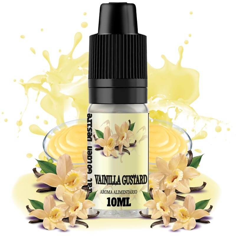 Aroma de VAINILLA SOLUBLE EN AGUA SU Uso para la alimentación, cosmética, ambientadores y limpieza