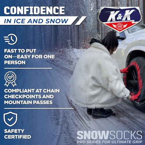 KNK Boutique K&K Pro Snow Socks - XXLarge Snow Sock