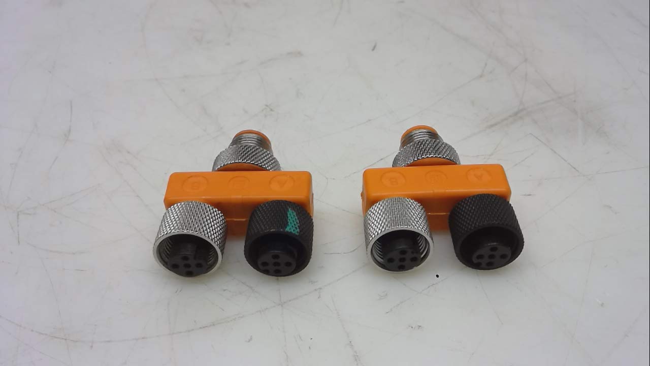 Asbs 2 M12-5 - Pack of 2 - Splitter, 5 Pole Asbs 2 M12-5 - Pack of 2 -