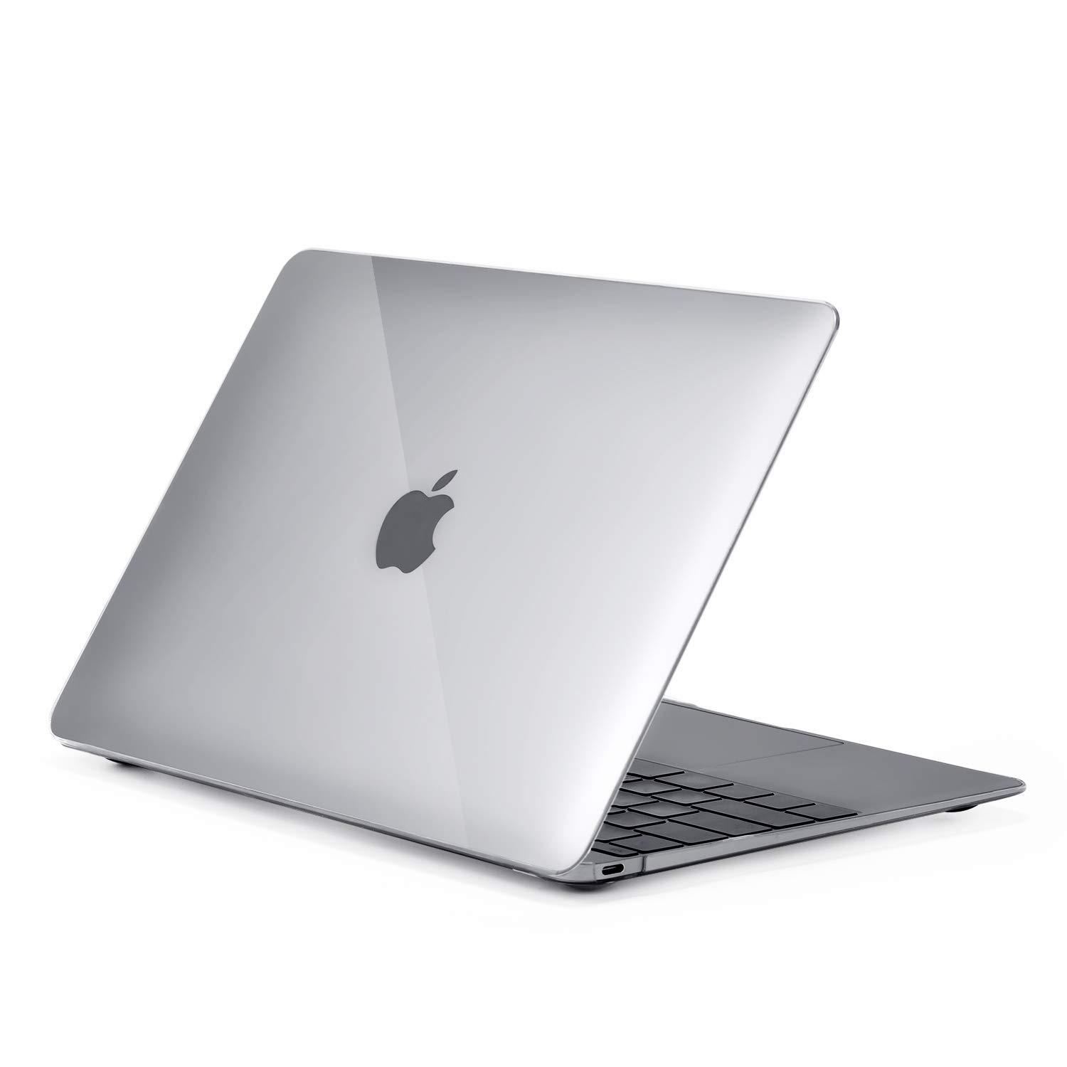 MacBook 12 inch Case for Model A1534, Release time Early 2015, Early 2016 and Mid 2017, Crystal Clear