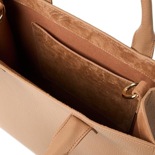 Bruno Magli M GRETA structured tote Tan miniatura 3