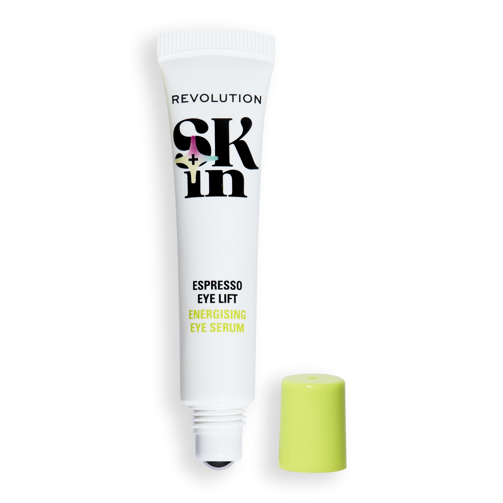 Revolution Espresso Eye Lift serum do oczu z kwasem hialuronowym i kofeiną, rozjaśnia oczy, wegańskie i nieokrutne, 15 ml