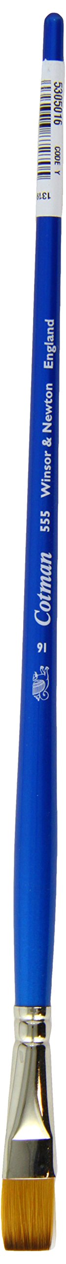 Winsor & Newton Brush, Wood, Transparent, No 16 -. 15 mm, flat - brush, long handle