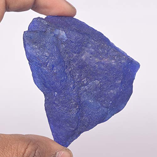 Natural Blue Sapphire Healing Crystal Loose Gemstone 303.00 Cts. Raw Rough Uncut Mineral Stone Specimen EW-4192