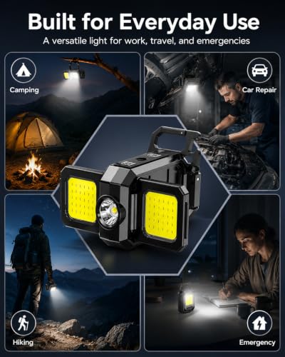 Image of Mini Rechargeable Keychain Light,Emergency Flash Light, High Lumen Super Bright LED Mini Torch Light, Portable COB Light with Magnet,Bottle Opener for Dog Walking,Car Repair,Emergency,Camping