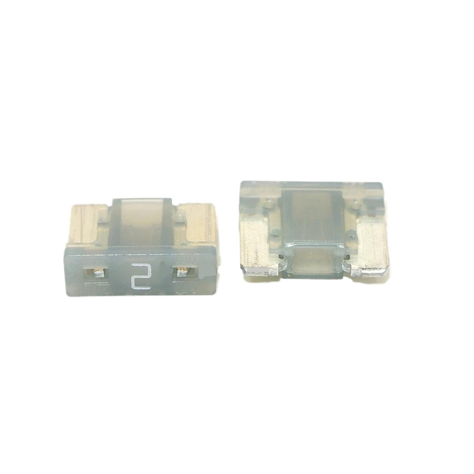 Surtido de fusibles de cuchilla cortos de perfil bajo (90/50 unidades, 3 A, 5 A, 7,5 A, 10 A, 15 A y 20 A) for coches, barcos, camiones y SUV.(90fuse1tapwith box)