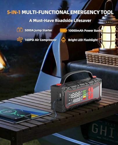 5000A Car Jump Starter