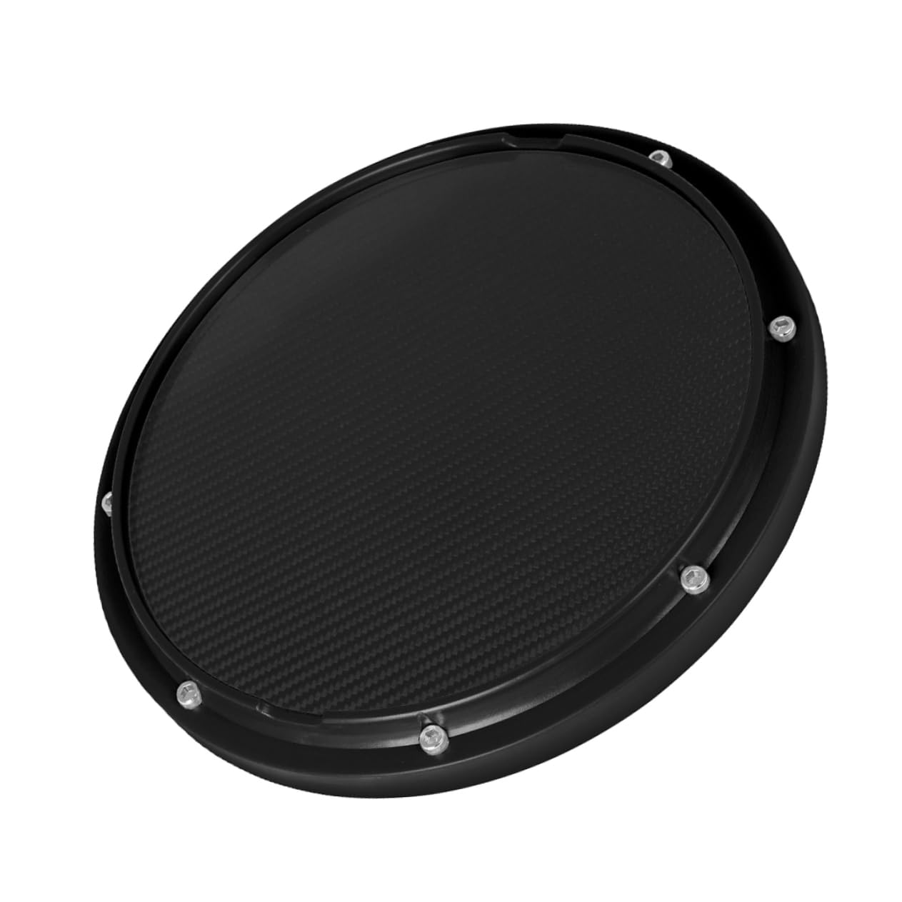 Pad per Esercizi Batteria in Fibra di Carbonio Nero 10 Pollici