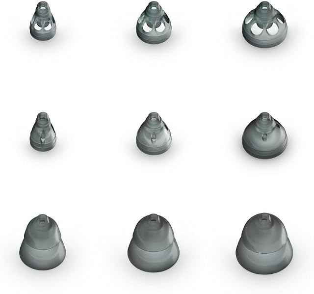 Phonak Hearing Aid Closed Domes, Size Small (New Smokey Domes)