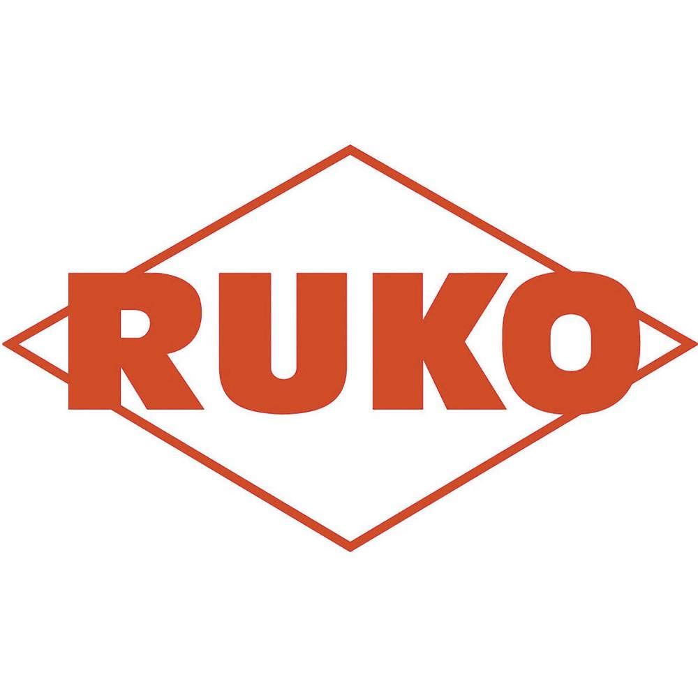 RUKO 116100 - Kit amoladora neumática y juego 10 fresas metal duro con vástago de 6 mm