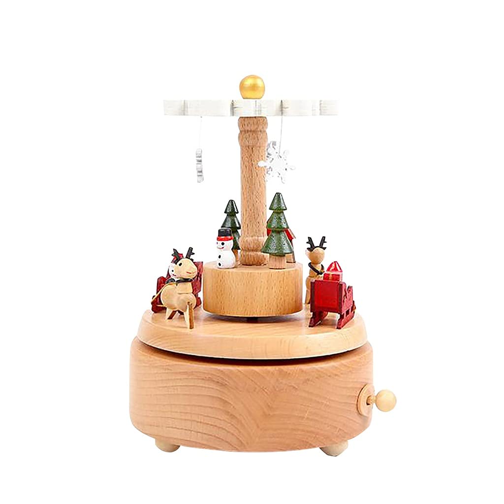 Carillon in Legno Carillon per Albero di Natale, Festa di Natale, Carillon, Regalo di Natale