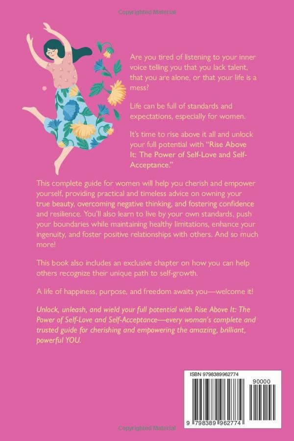 Miniatura 2 de Rise Above It The Power of Self-Love and Self-Acceptance A Guide for Women to Build Unshakable Self-Confidence, Set Healthy Boundaries, Take ... and