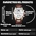 LIGE Reloj Hombre, Correa de Cuero Relojes Hombre Imagen de LIGE Reloj Hombre, Correa de Cuero Relojes Hombre