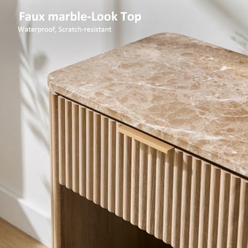 Luxury Bedroom Nightstand Set Modern